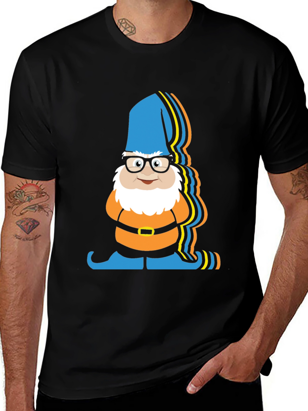 Gnome Graphic Tee - Quirky Style