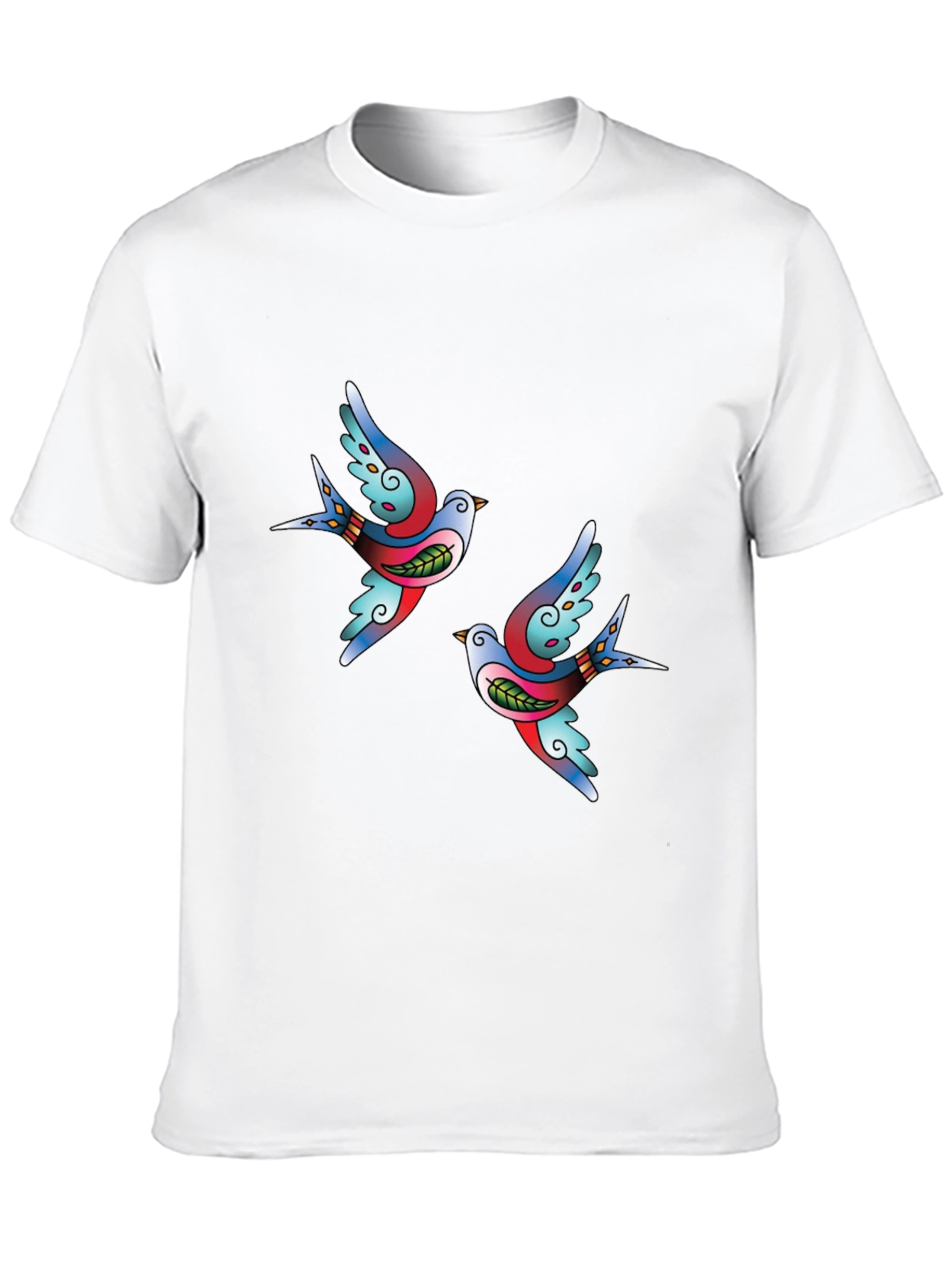 Classic Tattoo Swallow Black T-Shirt