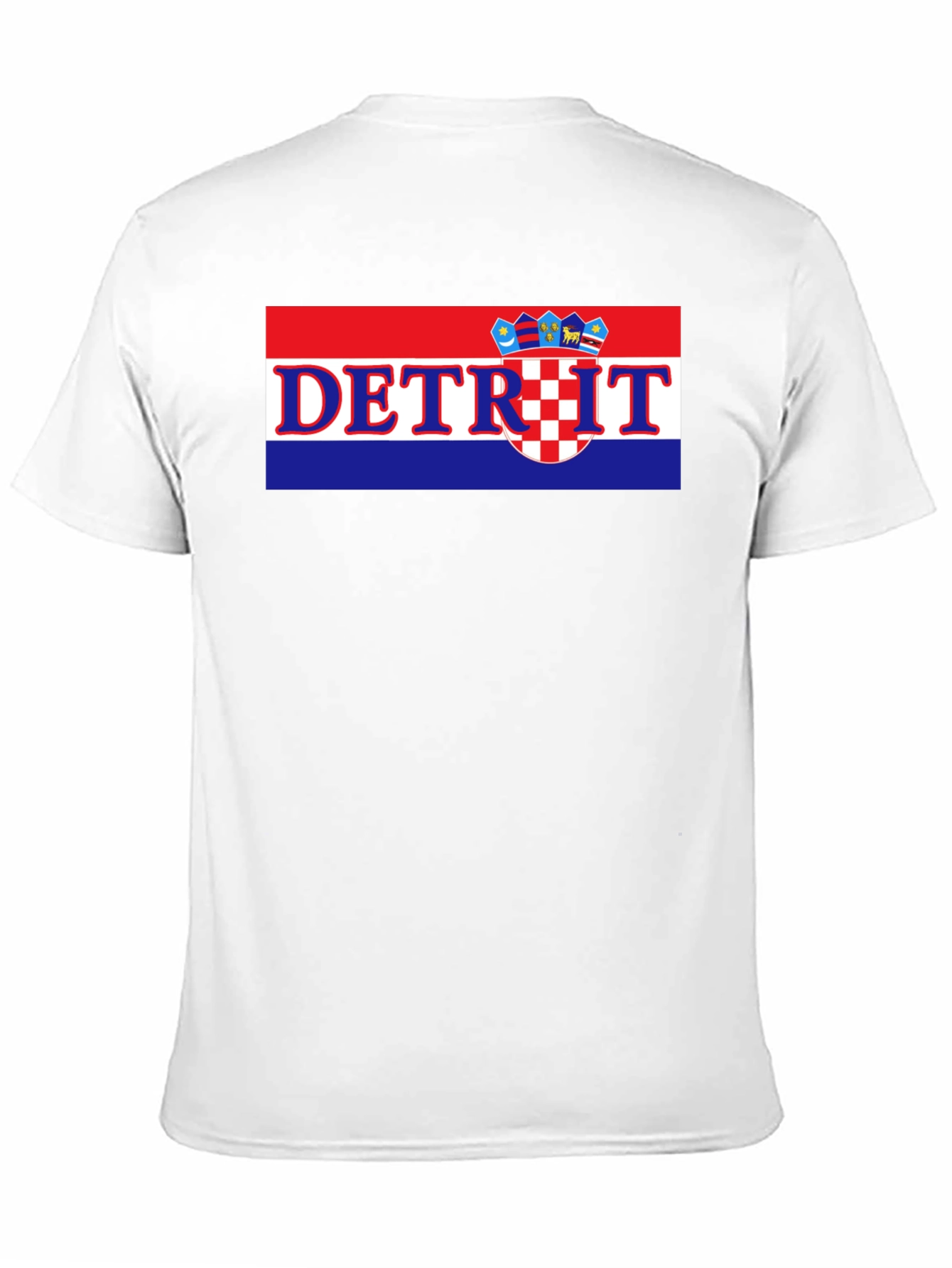 Detroit Croatian Flag T-Shirt