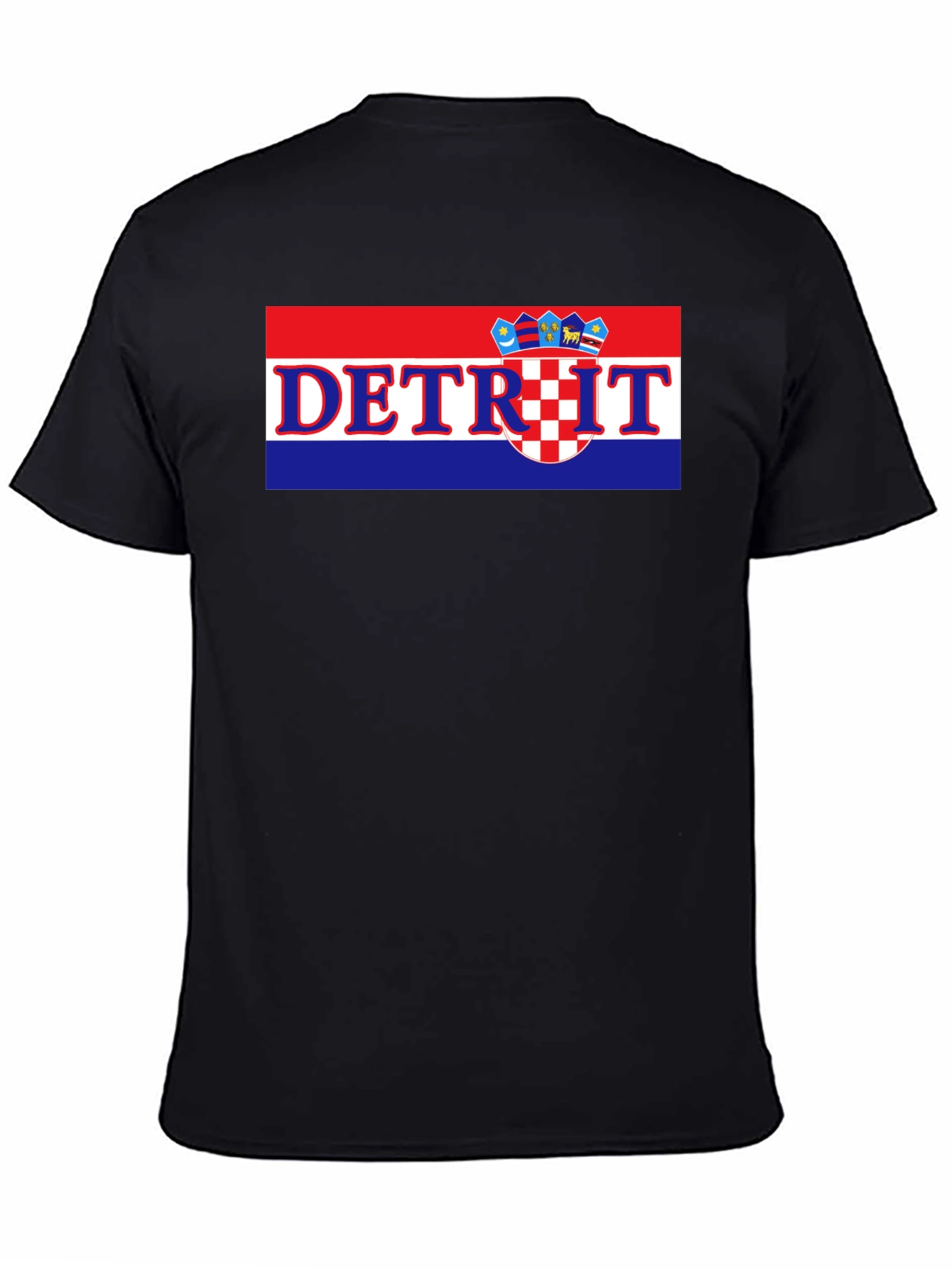 Detroit Croatian Flag T-Shirt