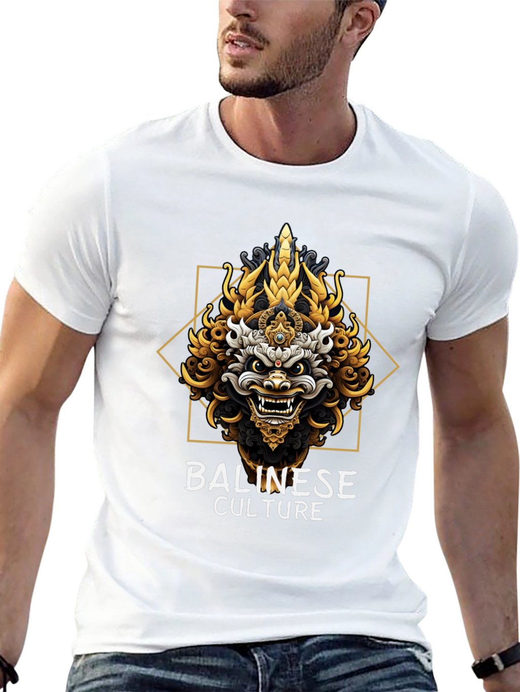 Balinese Culture Graphic Tee