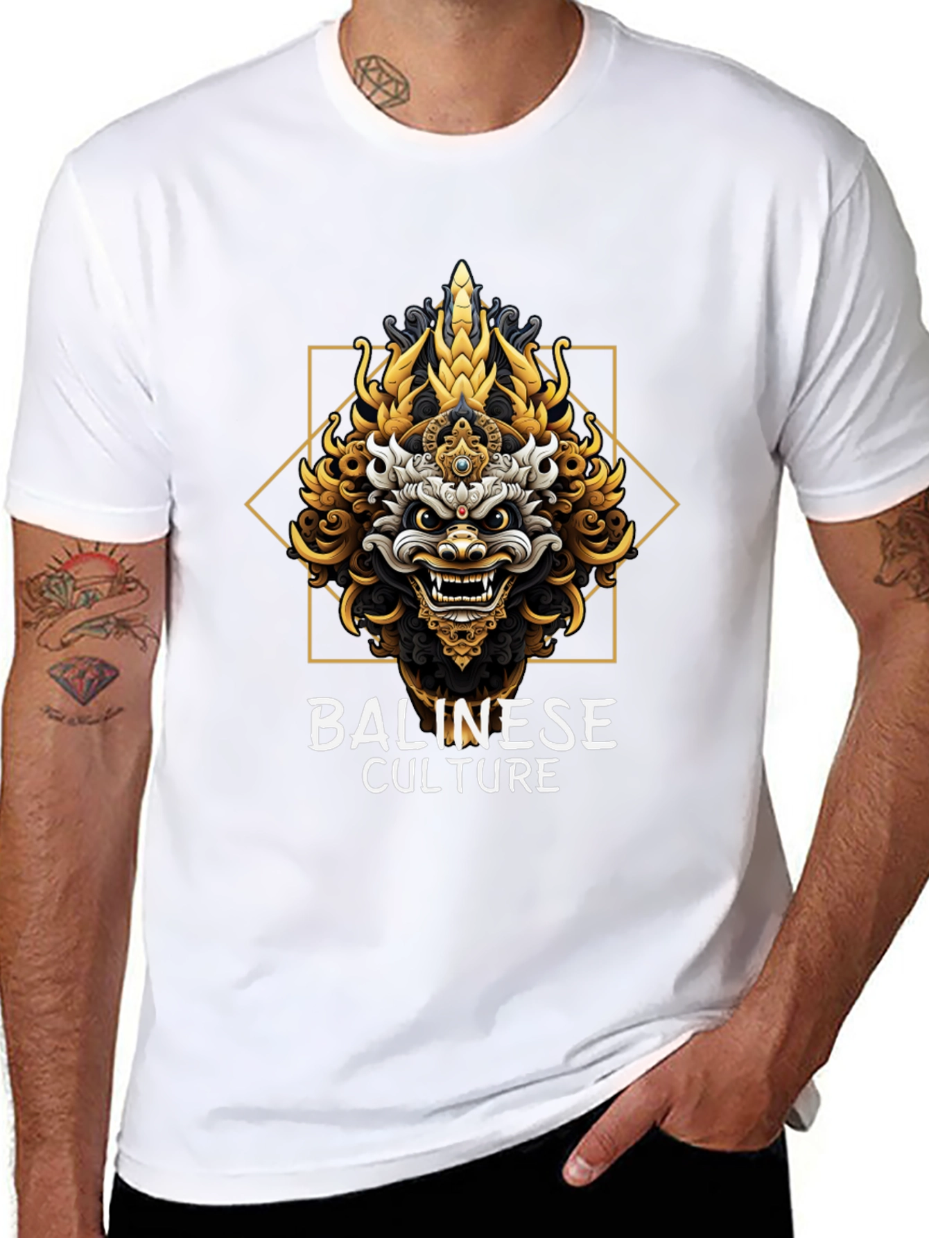 Balinese Culture Graphic Tee