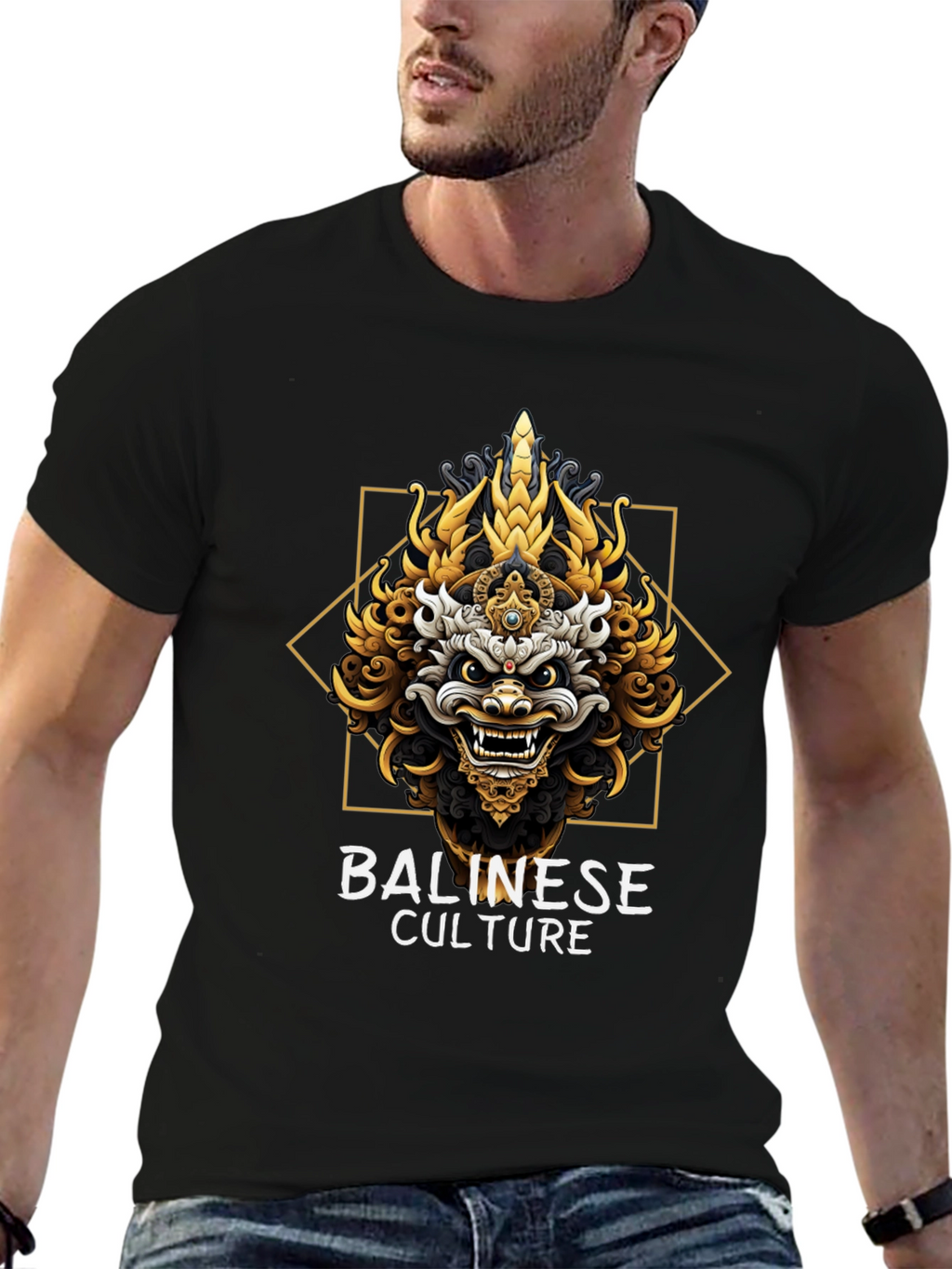 Balinese Culture Graphic Tee
