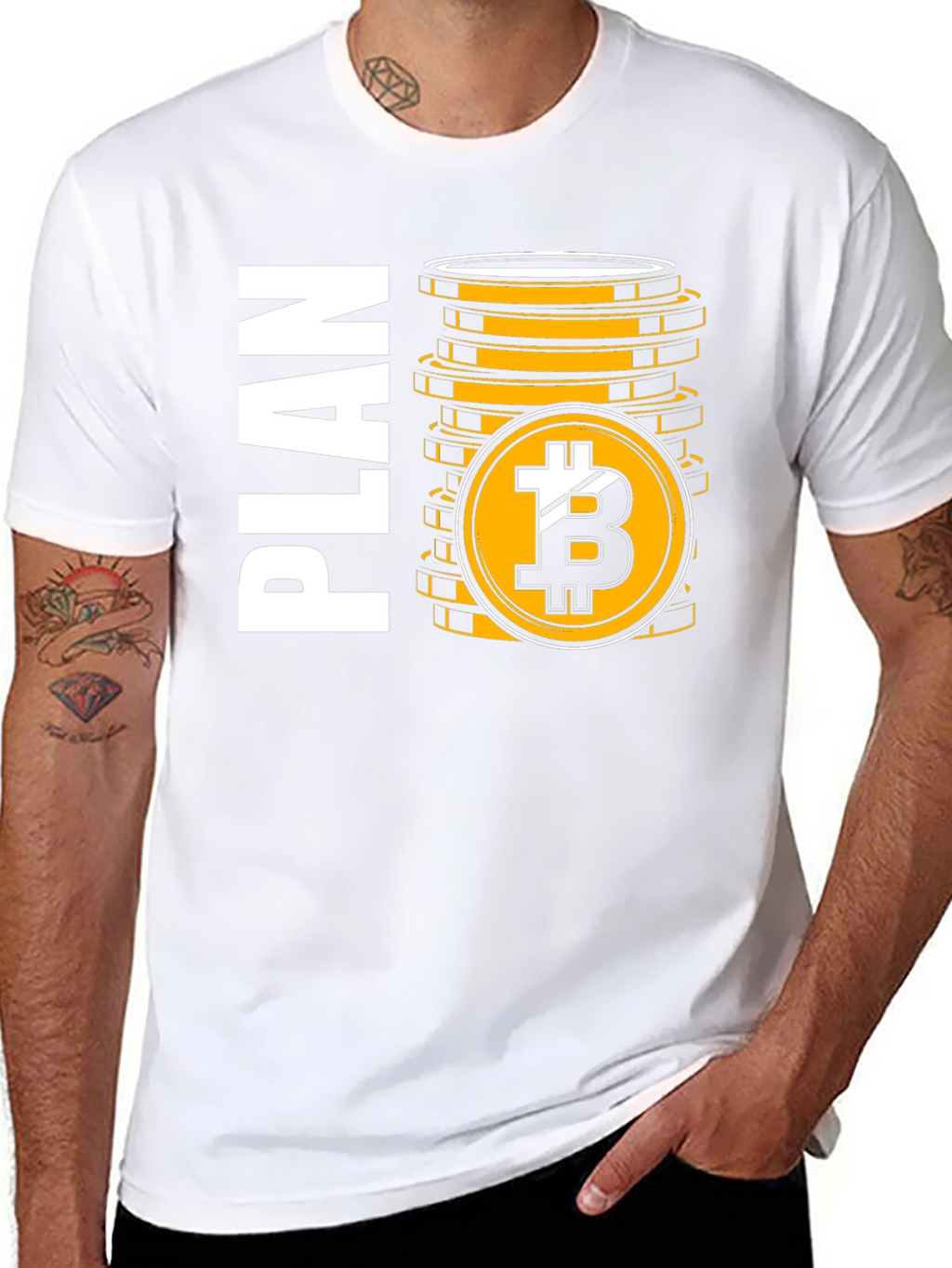 Bitcoin Plan T-Shirt Crypto Trader Tee