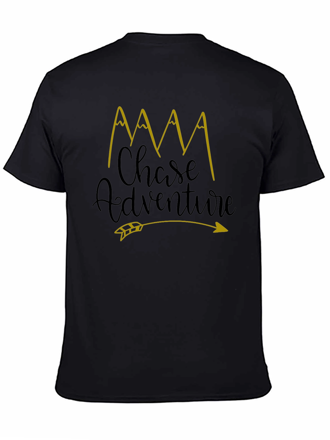 Chase Adventure Graphic Tee - Black Unisex T-Shirt