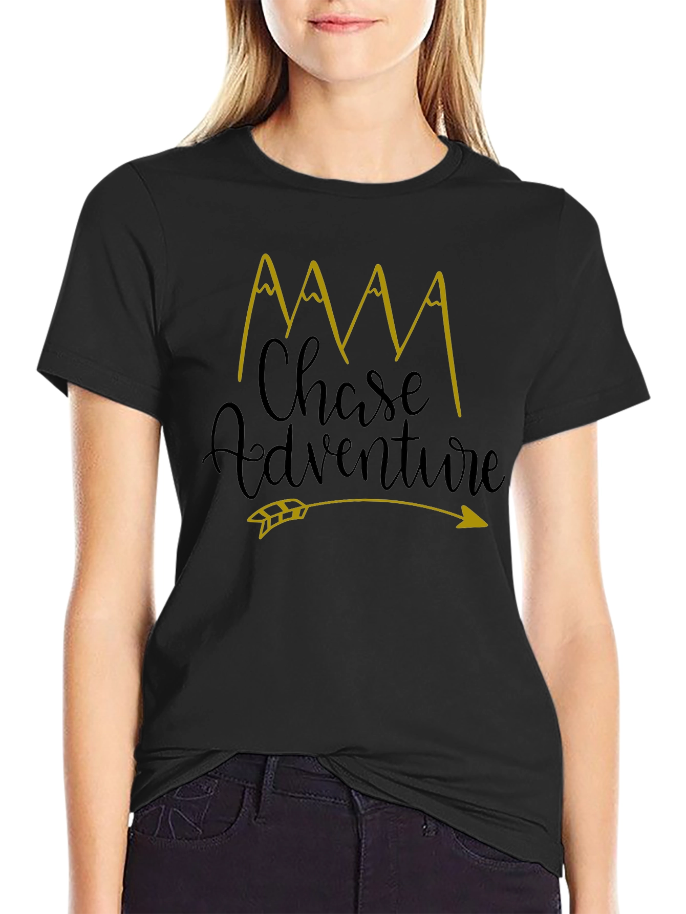 Chase Adventure Graphic Tee - Black Unisex T-Shirt
