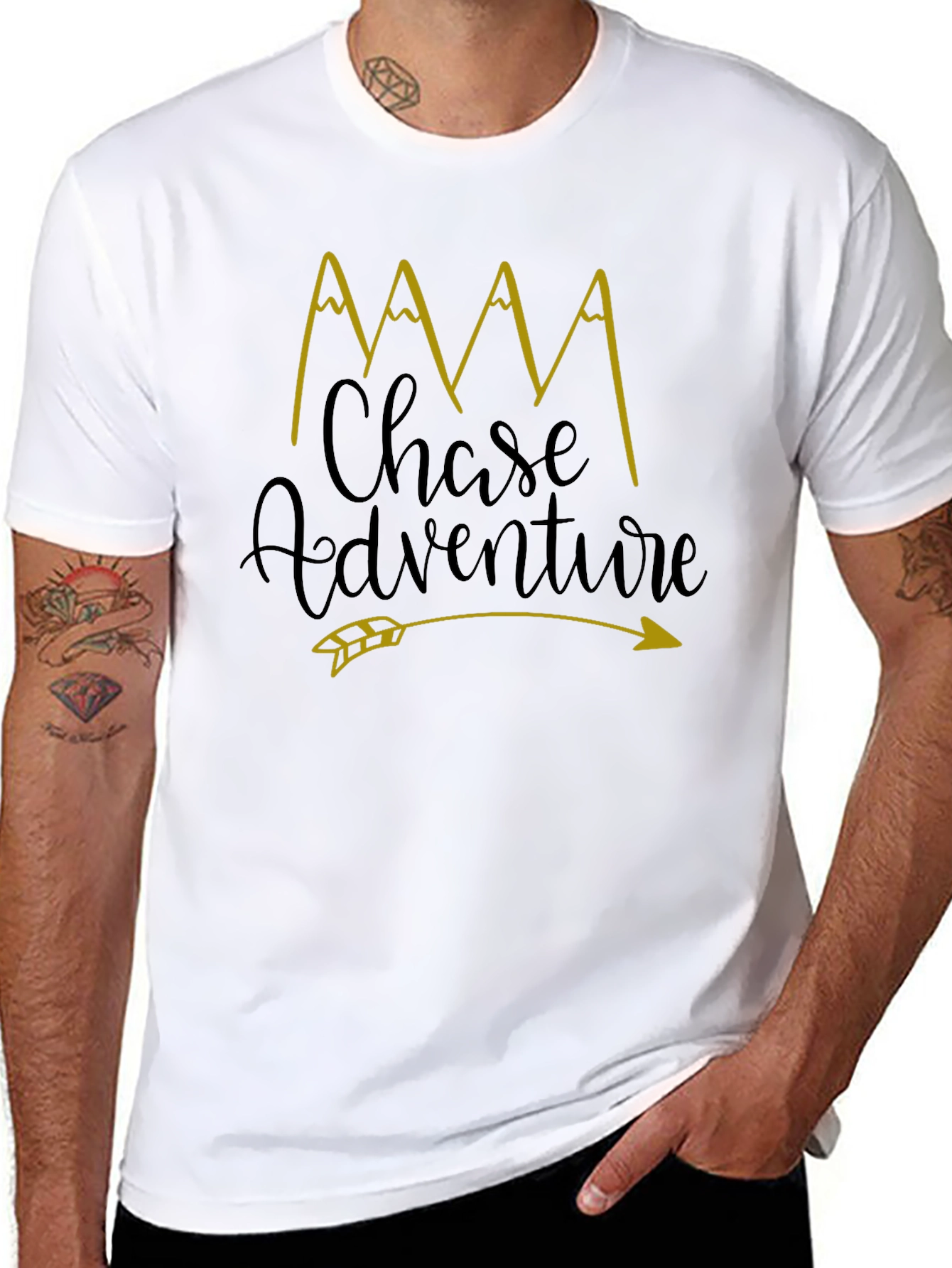 Chase Adventure Graphic Tee - Black Unisex T-Shirt