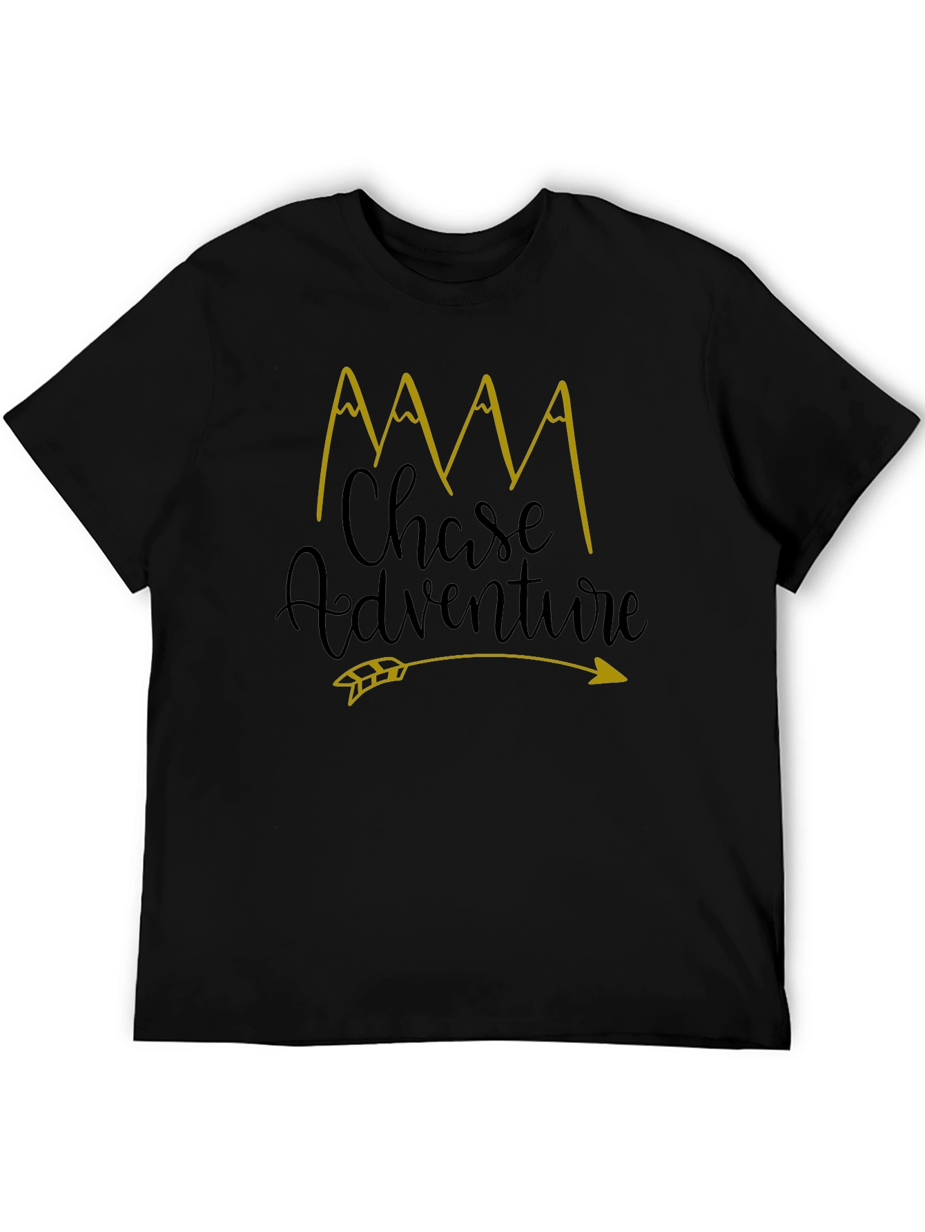 Chase Adventure Graphic Tee - Black Unisex T-Shirt