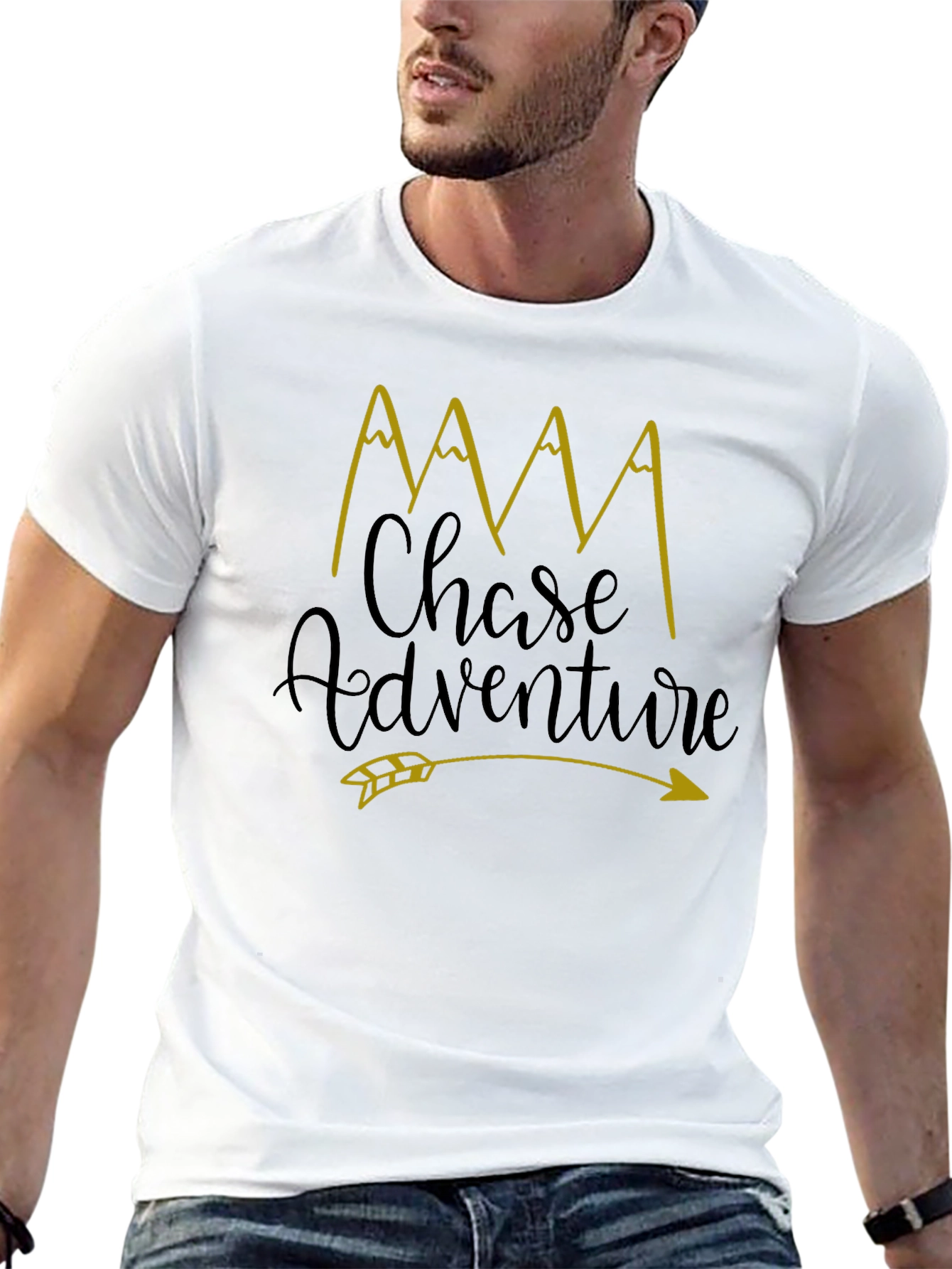 Chase Adventure Graphic Tee - Black Unisex T-Shirt