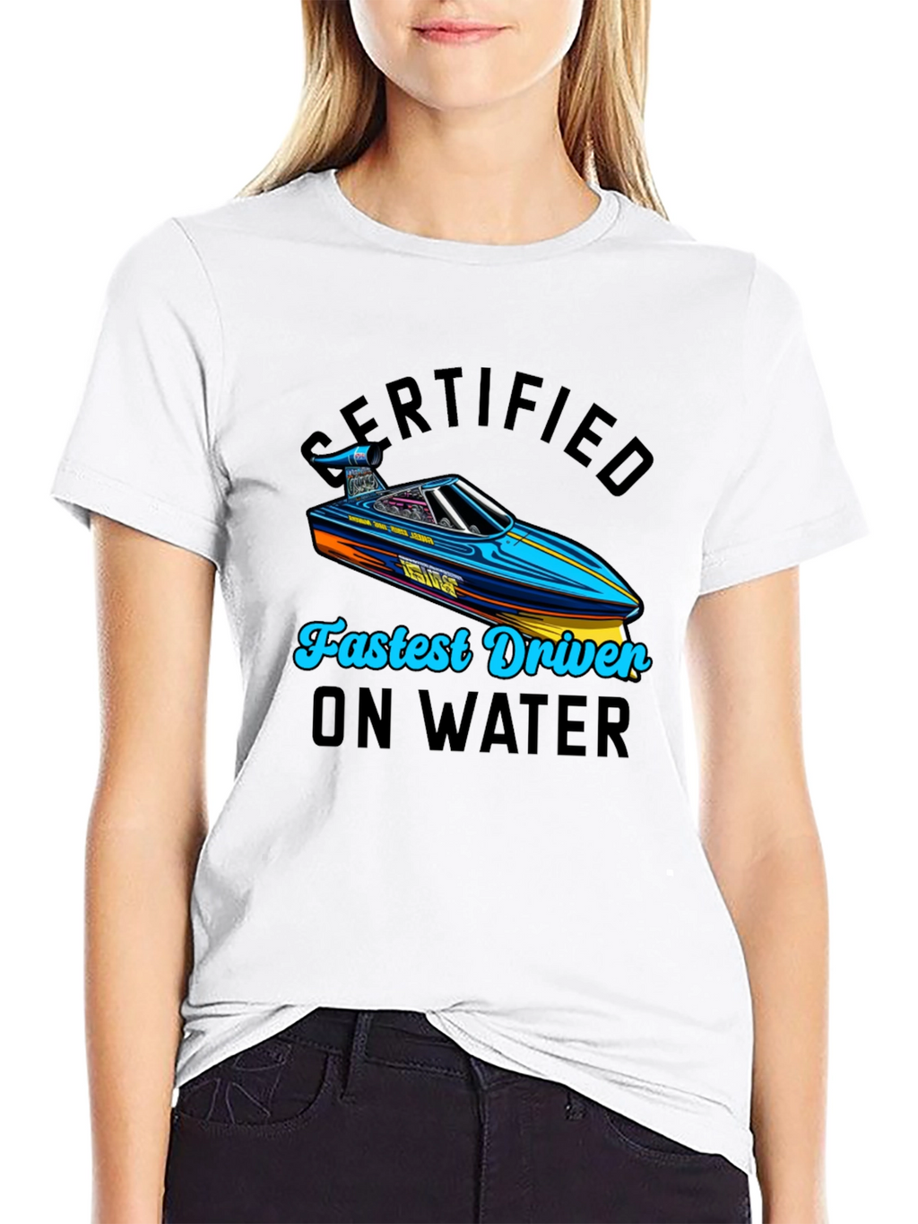 Certified Fastest Driver on Water T-Shirt