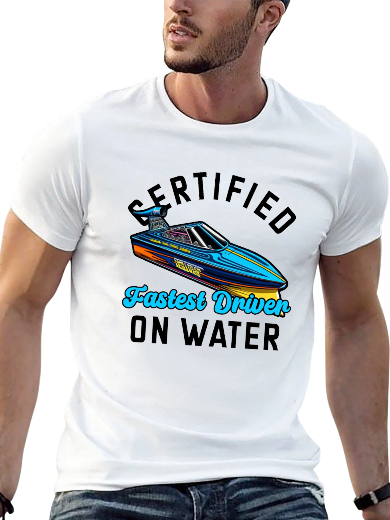 Certified Fastest Driver on Water T-Shirt