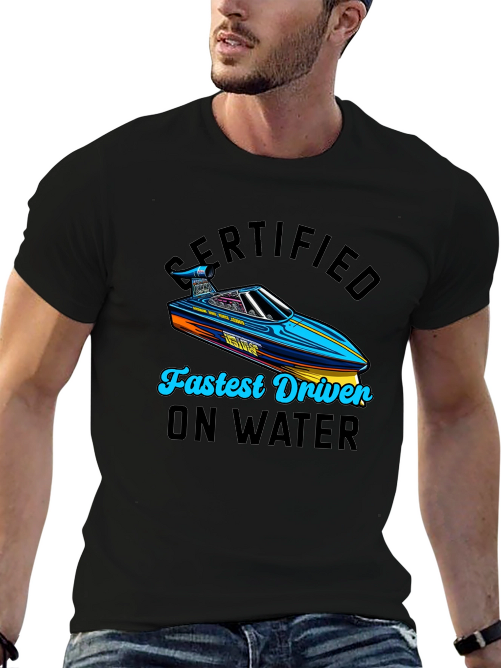 Certified Fastest Driver on Water T-Shirt