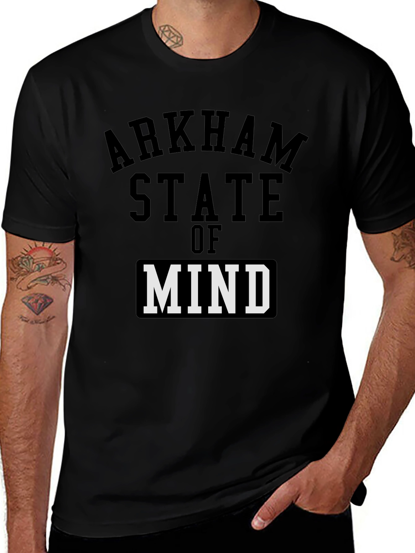 Arkham State of Mind Graphic T-Shirt