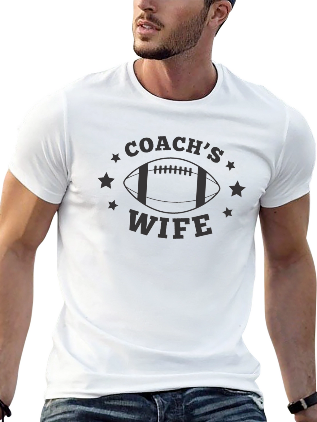 Coachs Wife Graphic T-Shirt