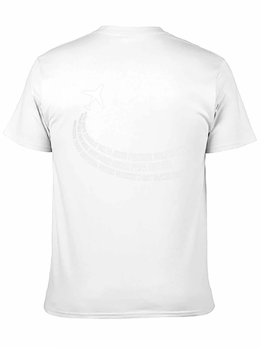 Aviation Alphabet T-Shirt - Pilot Phrase Design