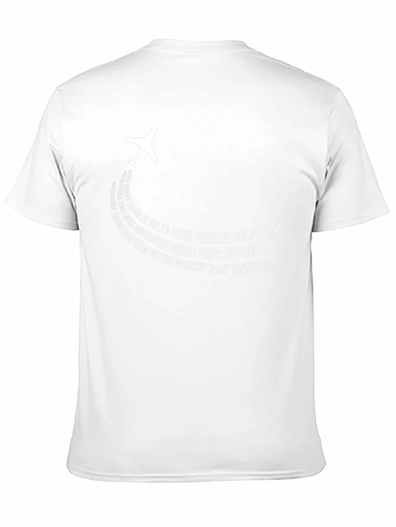 Aviation Alphabet T-Shirt - Pilot Phrase Design