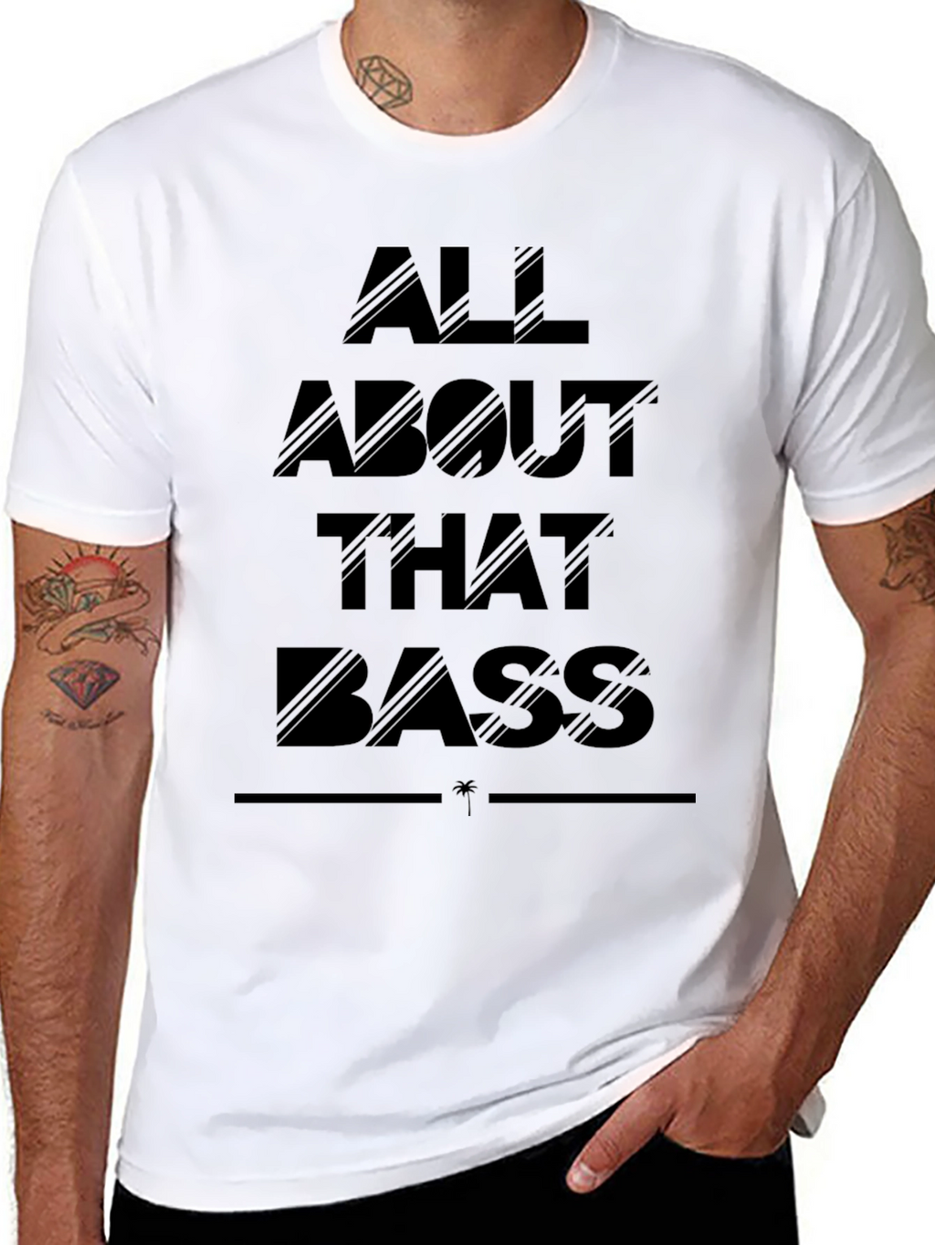 All About That Bass Graphic Tee