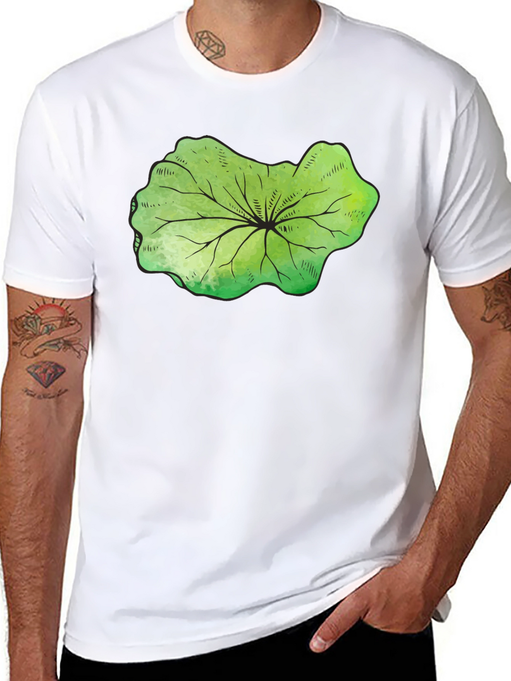 Leaf Graphic Tee - Modern Menswear