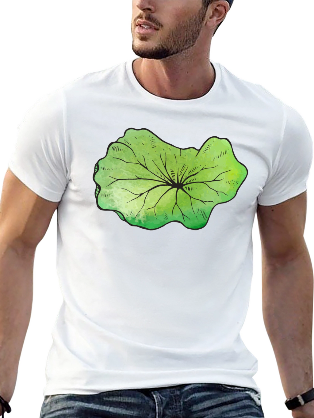 Leaf Graphic Tee - Modern Menswear