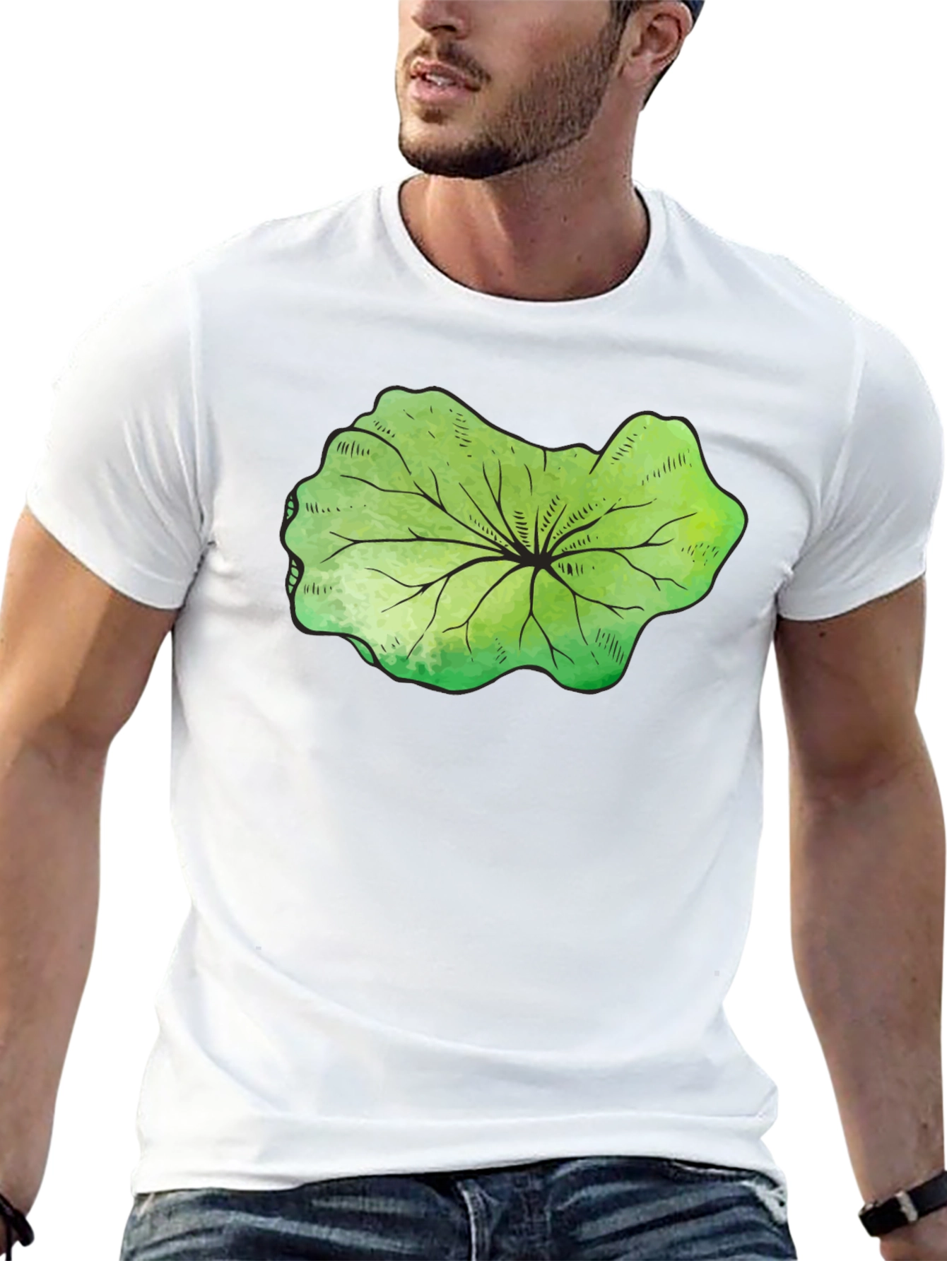 Leaf Graphic Tee - Modern Menswear