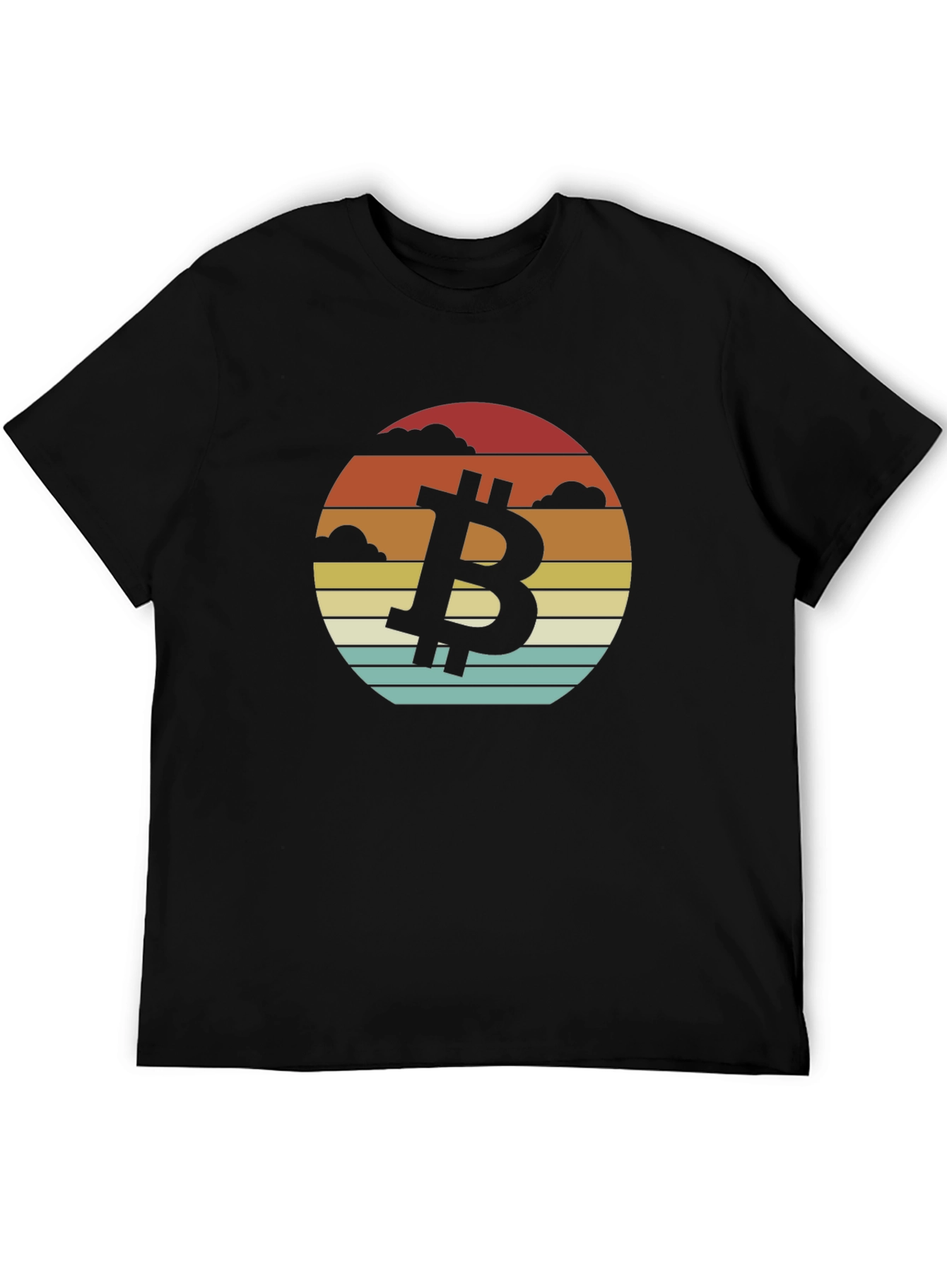 Bitcoin Sunset T-Shirt - Crypto Style