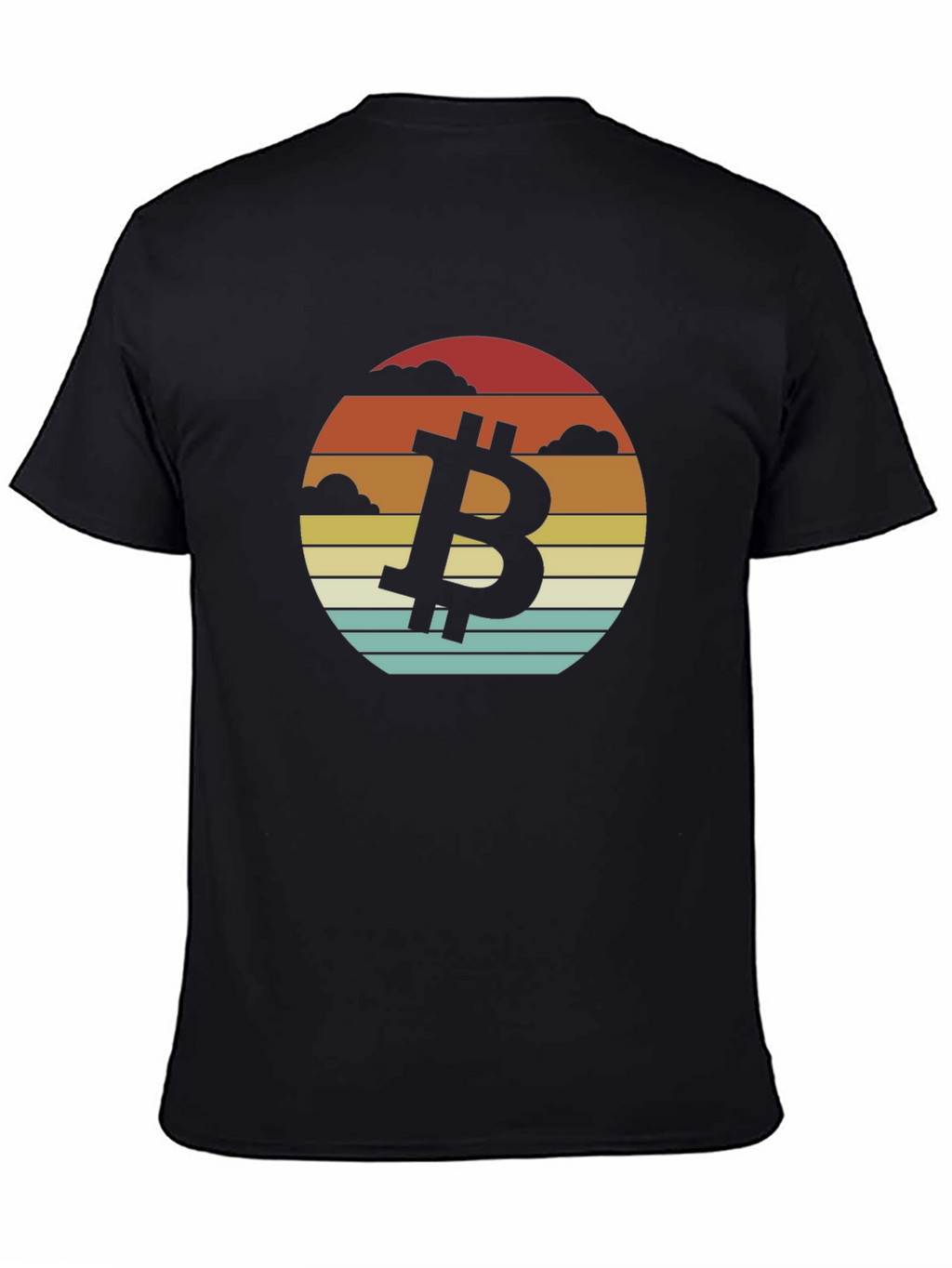 Bitcoin Sunset T-Shirt - Crypto Style
