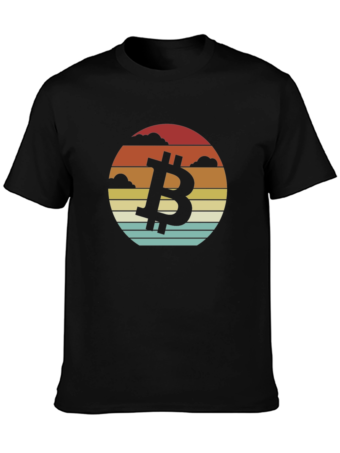 Bitcoin Sunset T-Shirt - Crypto Style