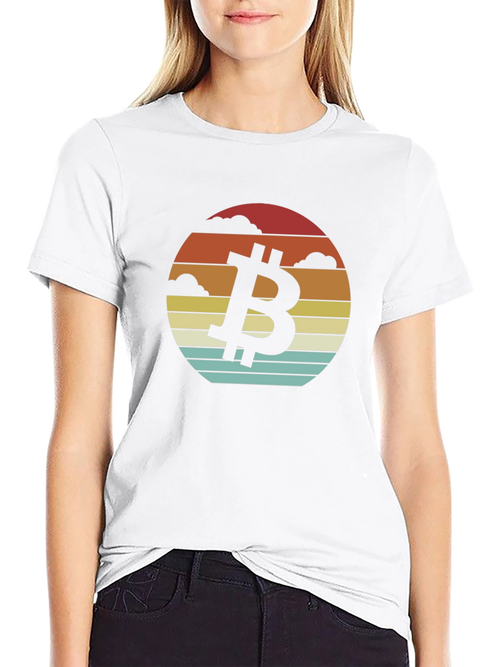 Bitcoin Sunset T-Shirt - Crypto Style