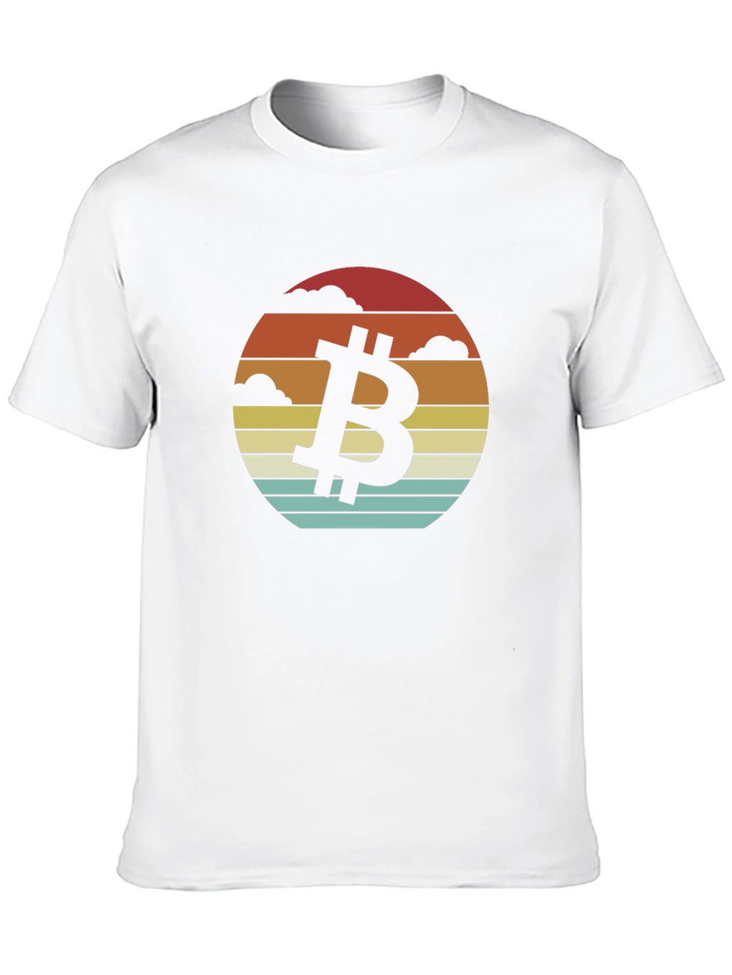 Bitcoin Sunset T-Shirt - Crypto Style