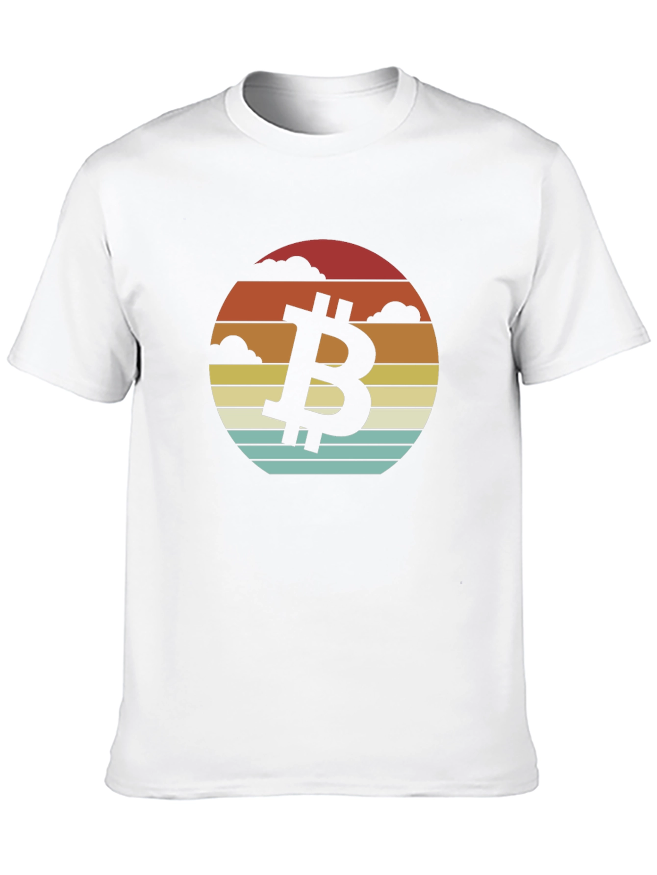 Bitcoin Sunset T-Shirt - Crypto Style