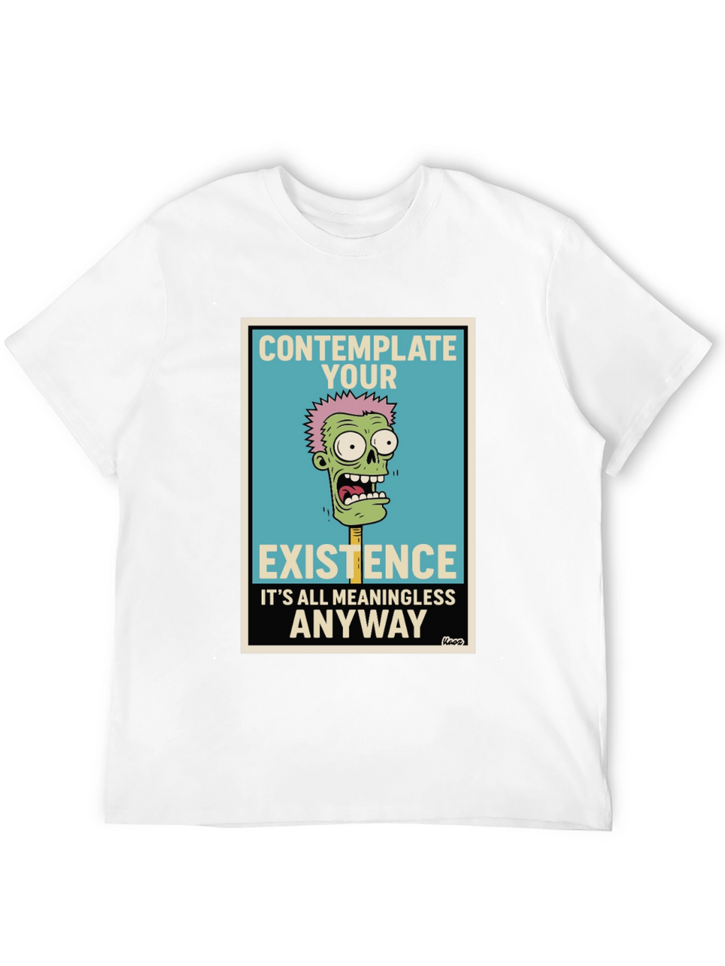 Contemplate Existence Graphic Tee