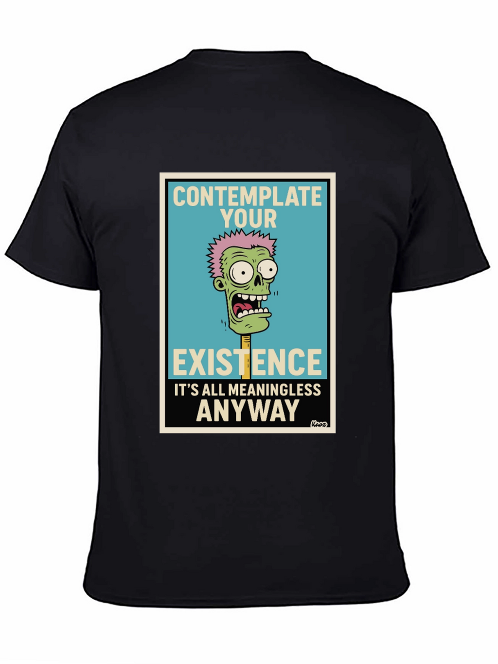 Contemplate Existence Graphic Tee