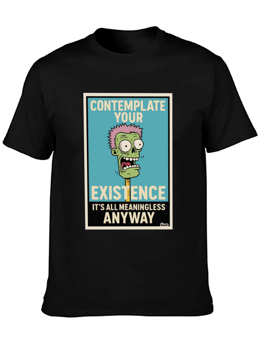 Contemplate Existence Graphic Tee