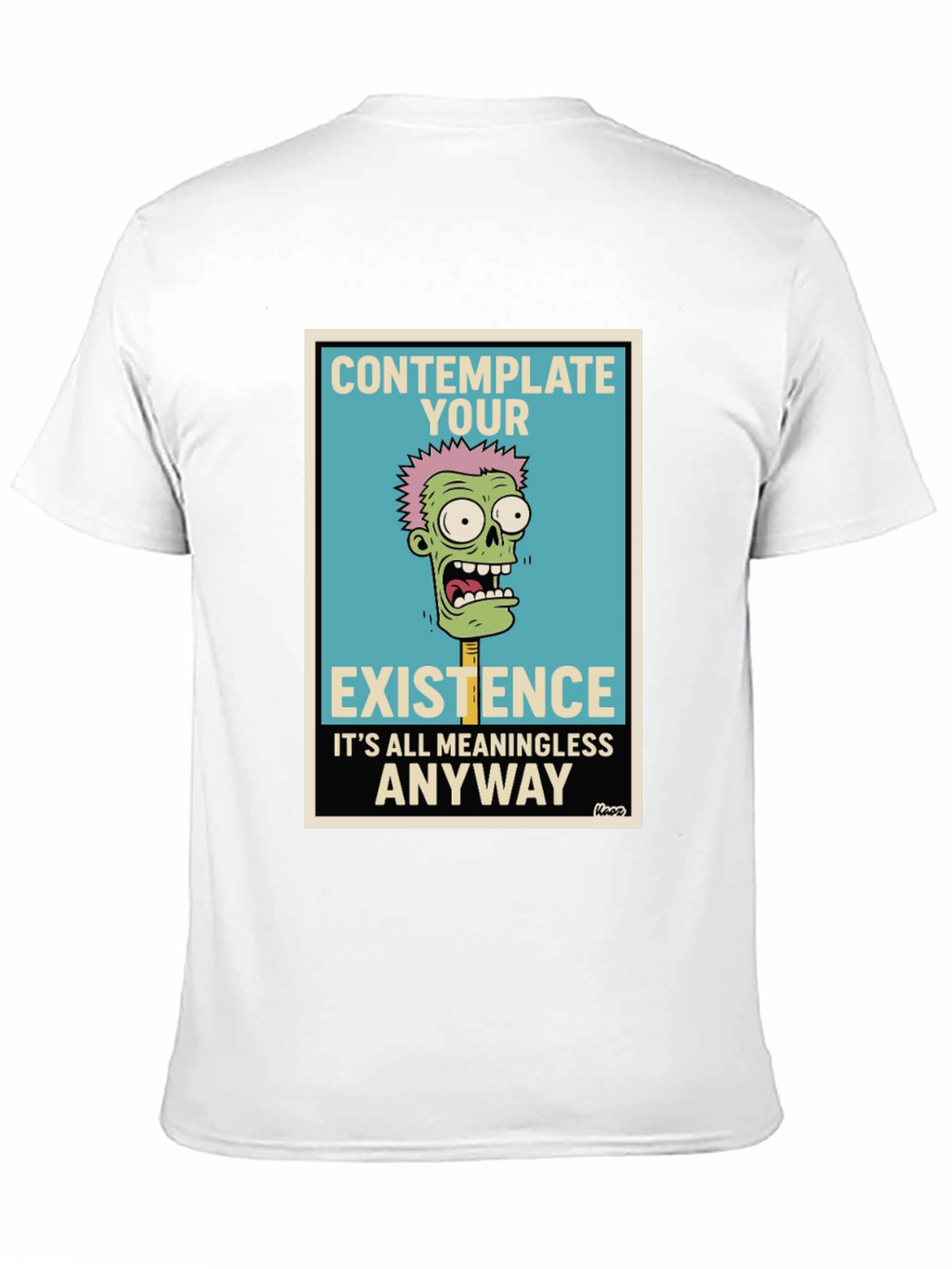 Contemplate Existence Graphic Tee