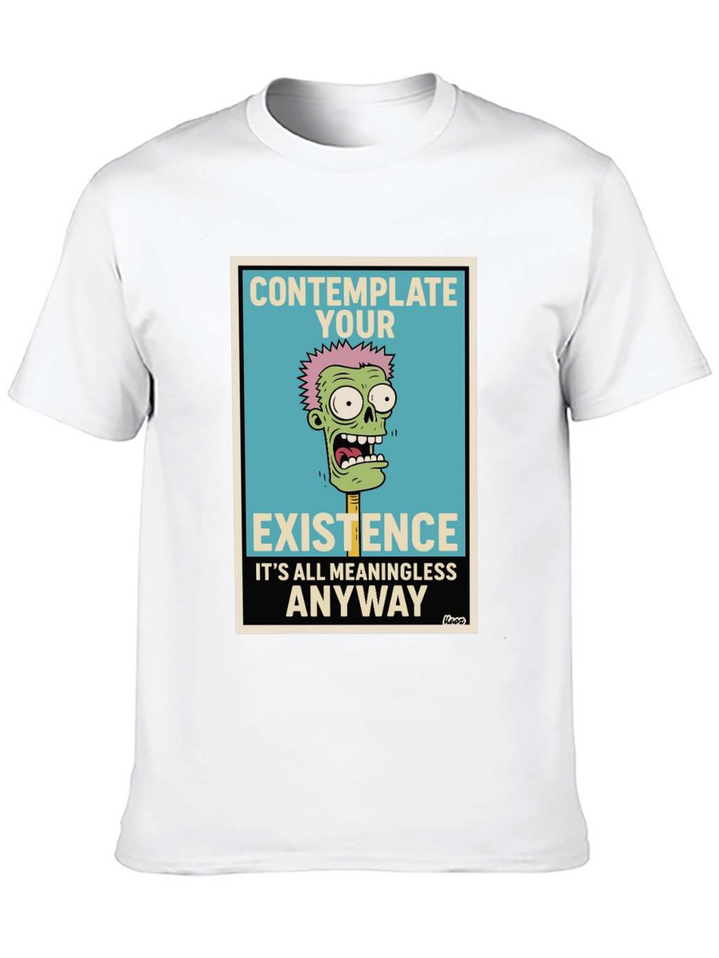 Contemplate Existence Graphic Tee