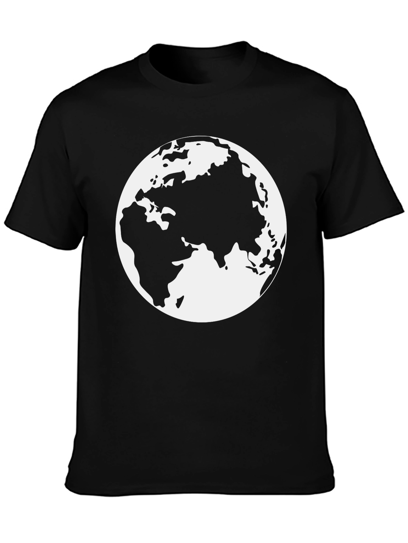 Earth Graphic Tee - Modern Globe Print Shirt