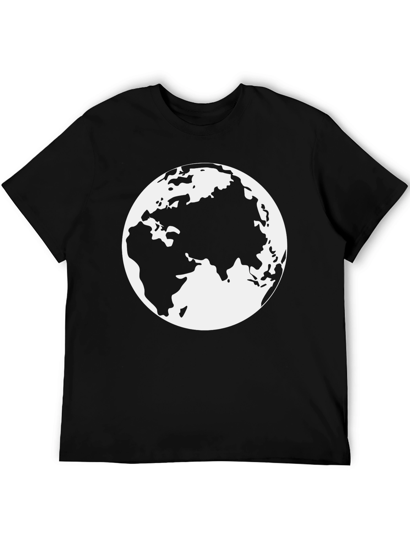Earth Graphic Tee - Modern Globe Print Shirt