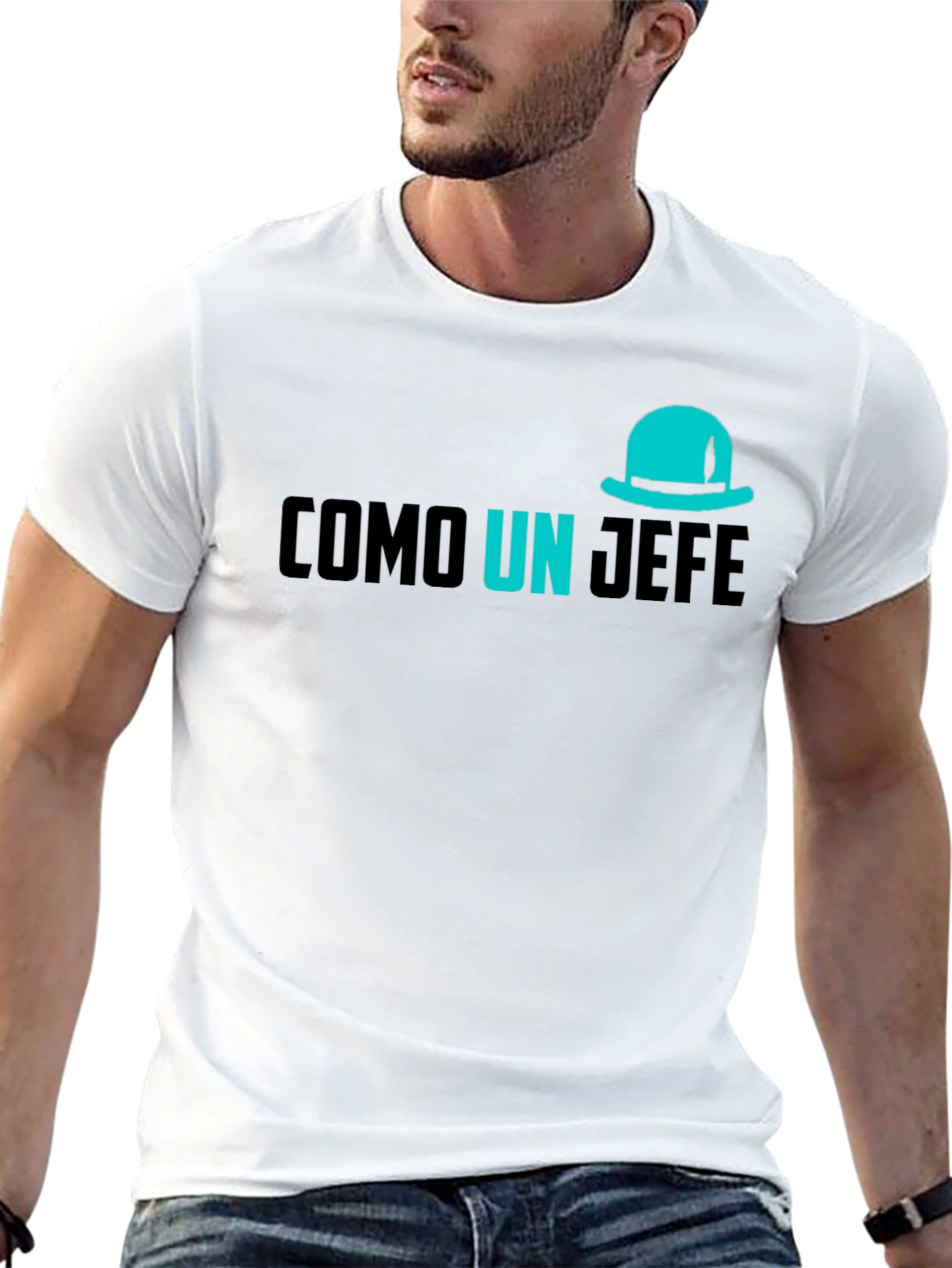 Como Un Jefe T-Shirt - Black Graphic Tee
