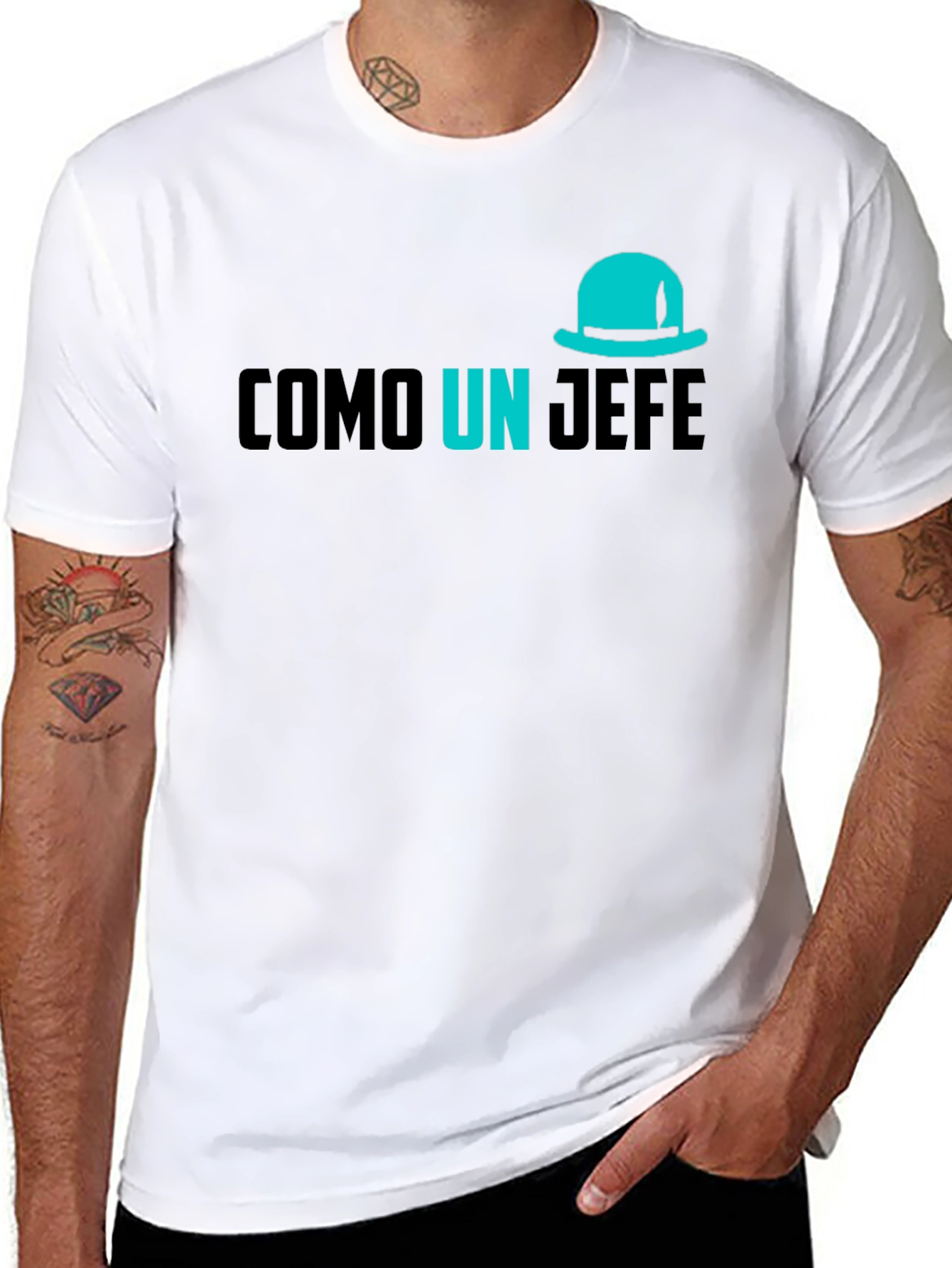 Como Un Jefe T-Shirt - Black Graphic Tee