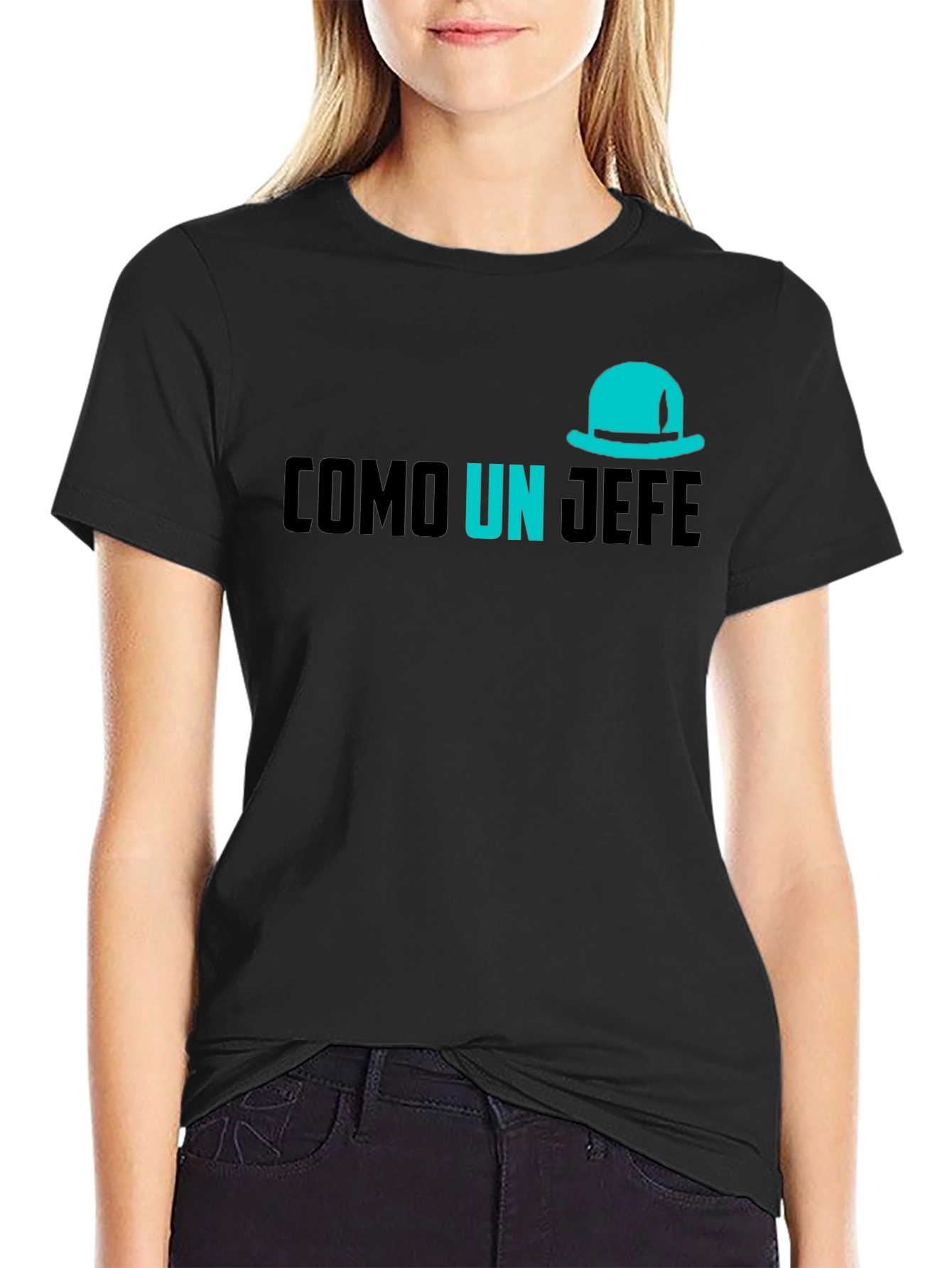 Como Un Jefe T-Shirt - Black Graphic Tee