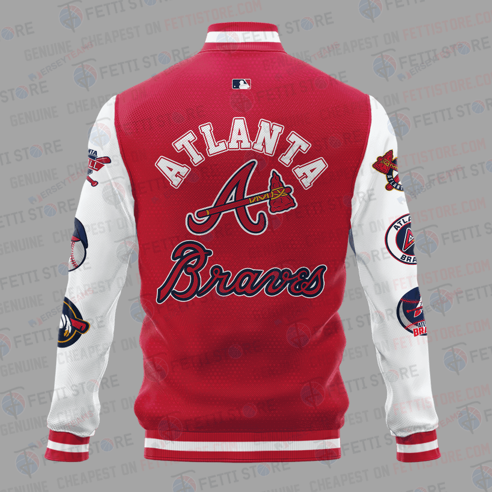 Atlanta Braves American League Baseball Varsity Jacket SH1 V1 - All-Over-Printed Jacket