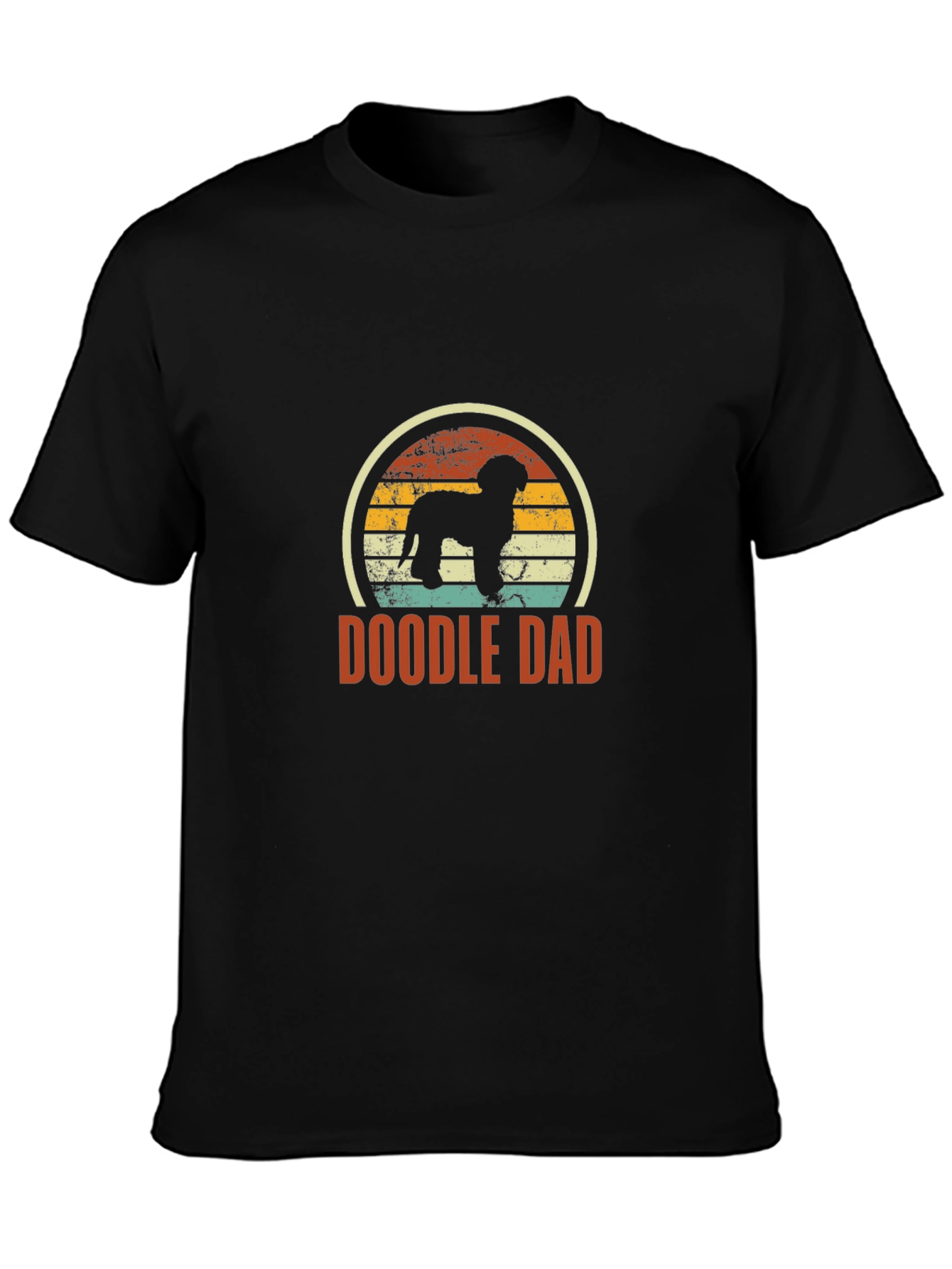 Doodle Dad T-Shirt: Vintage Dog Lover Tee