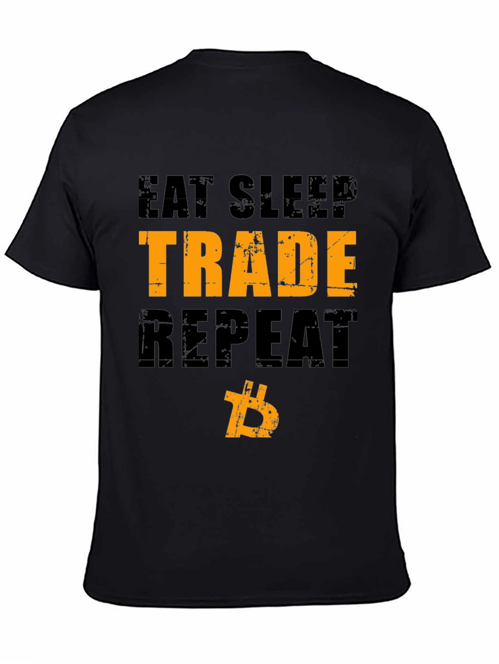 Eat Sleep Trade Repeat Bitcoin T-Shirt