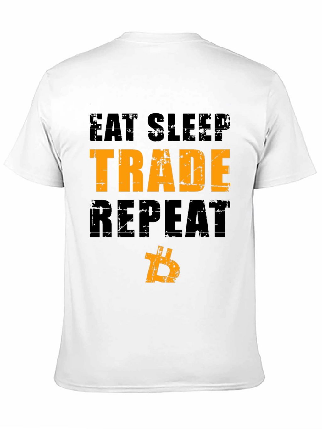 Eat Sleep Trade Repeat Bitcoin T-Shirt