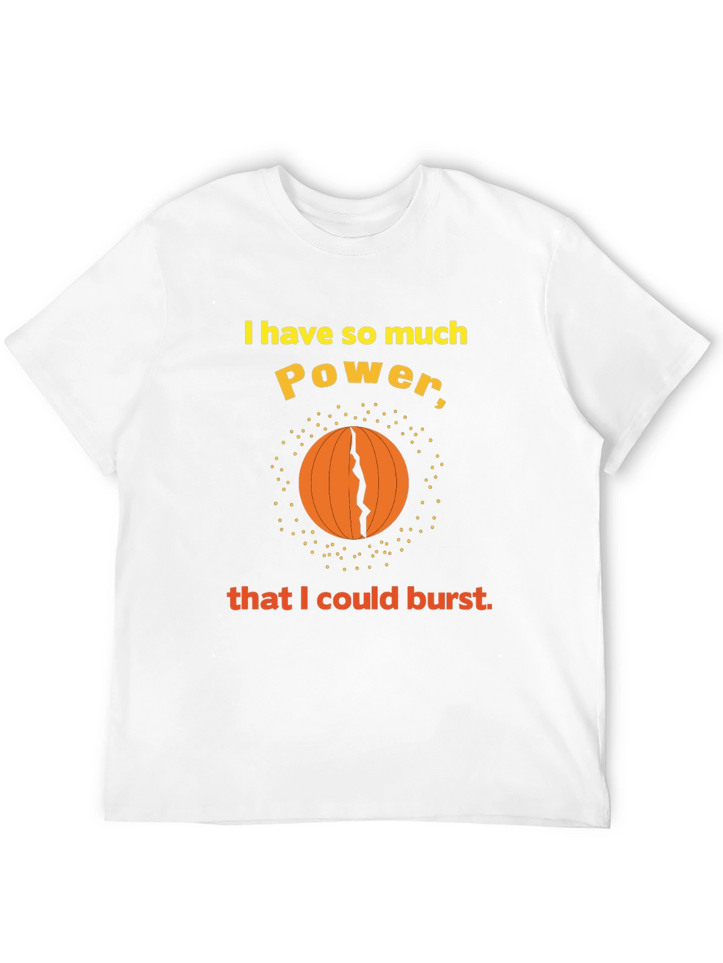 Power Burst Graphic Tee - Funny T-Shirt