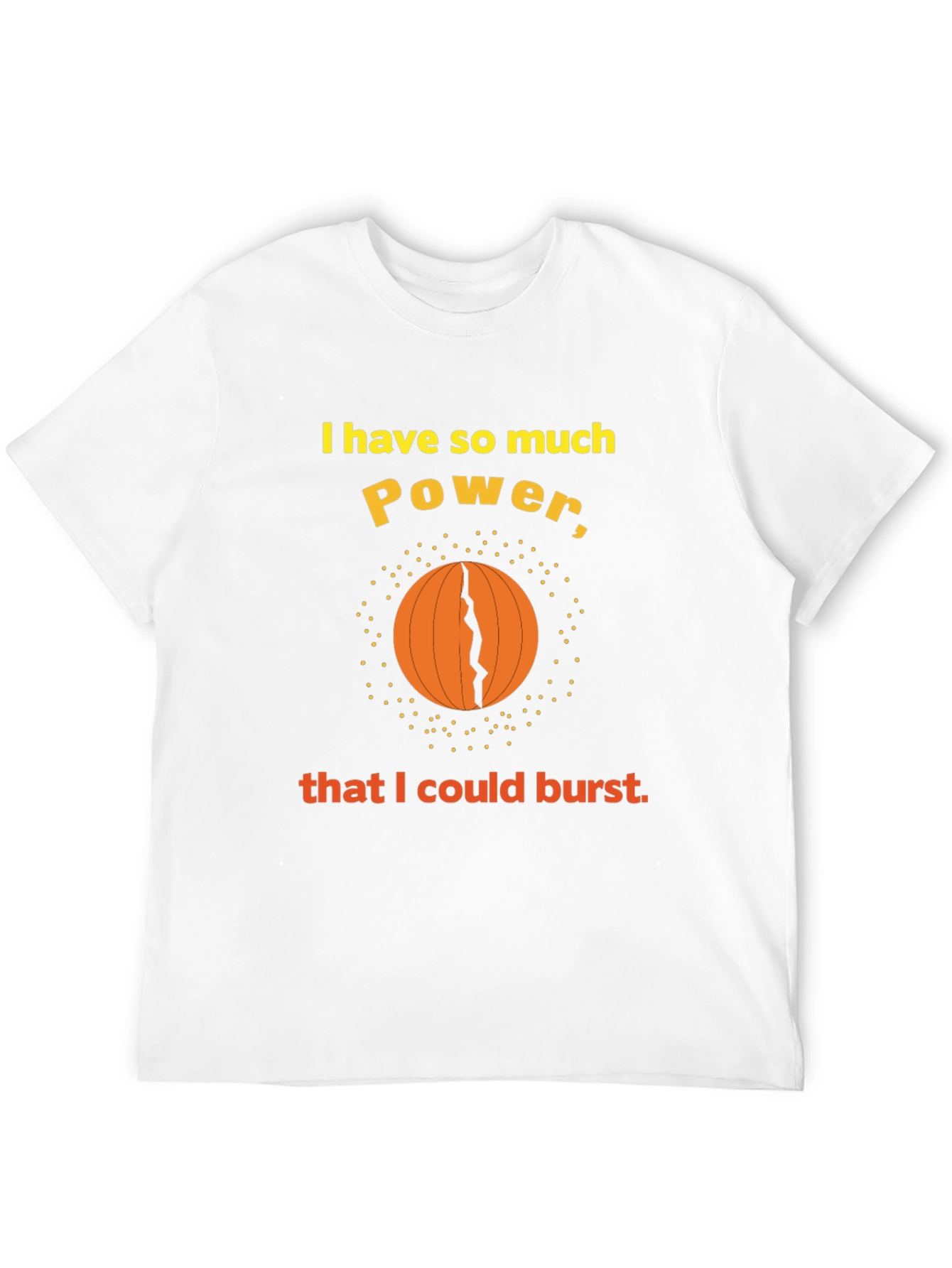 Power Burst Graphic Tee - Funny T-Shirt
