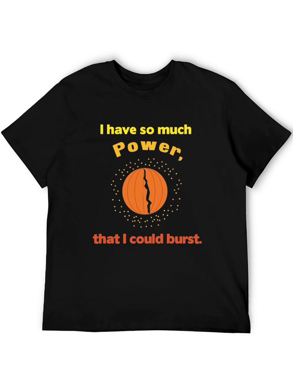 Power Burst Graphic Tee - Funny T-Shirt