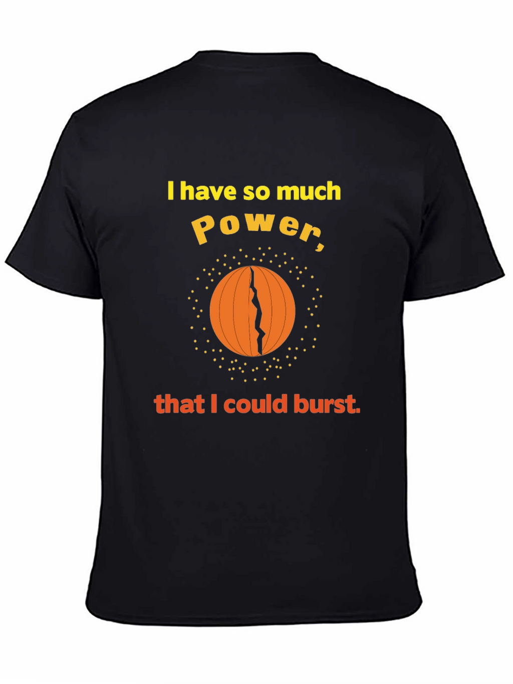 Power Burst Graphic Tee - Funny T-Shirt
