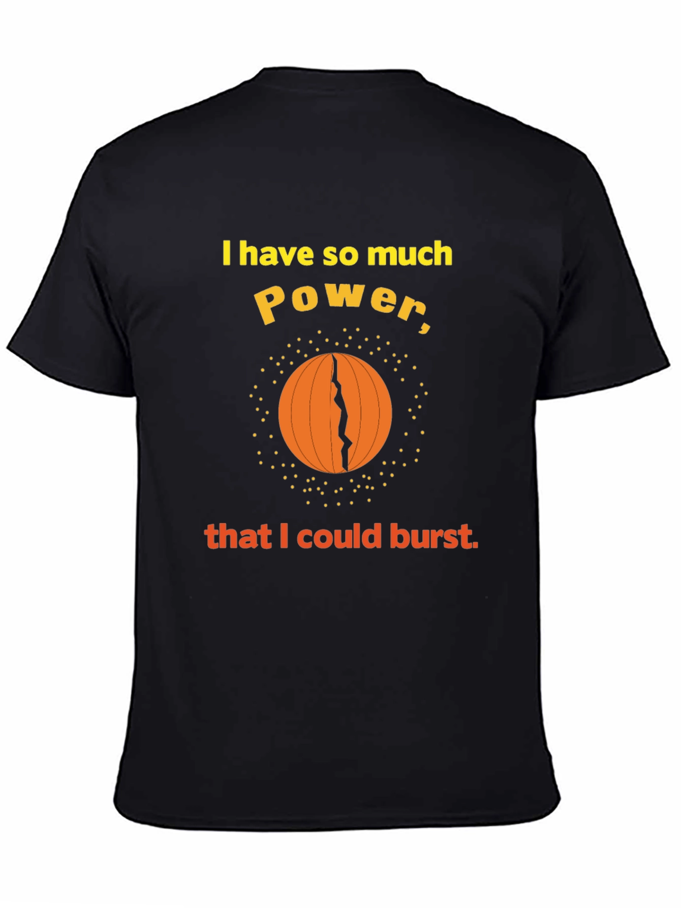 Power Burst Graphic Tee - Funny T-Shirt