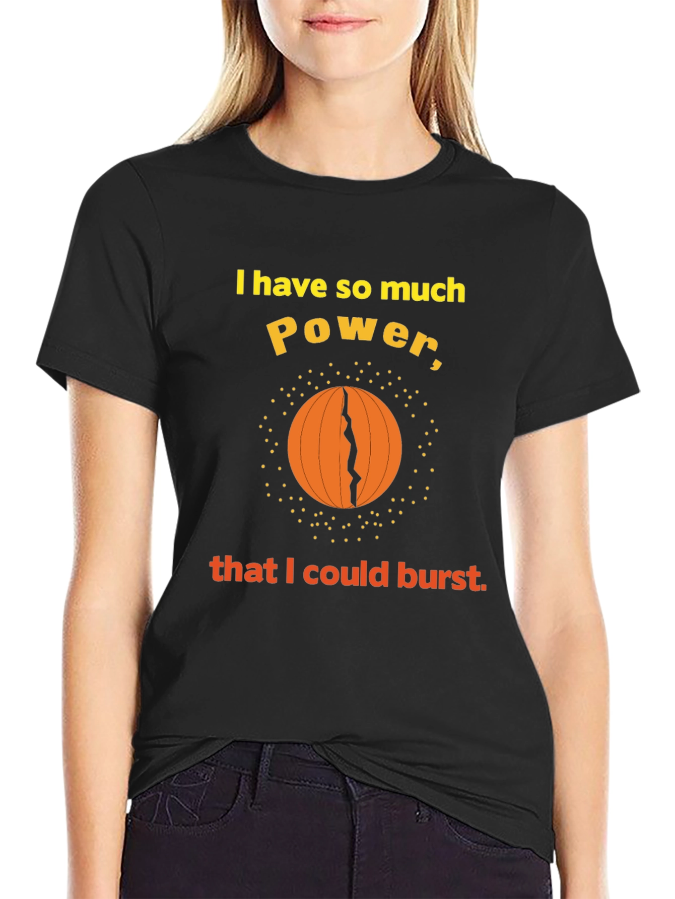 Power Burst Graphic Tee - Funny T-Shirt
